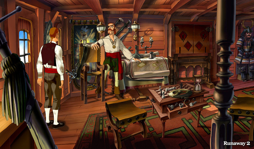Runaway: The Dream of the Turtle (Wii) (Russian box) – screenshot 3