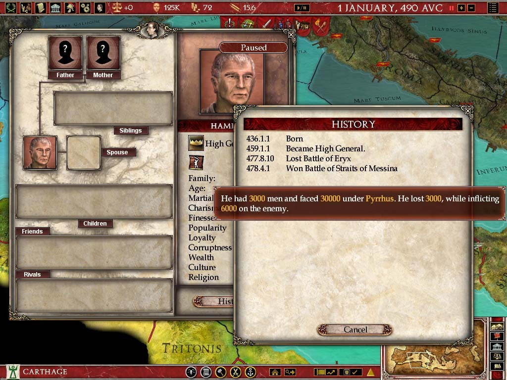Europa Universalis: Rome - Gold Edition (PC) – screenshot 1