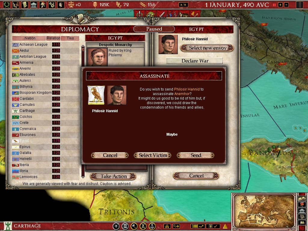 Europa Universalis: Rome - Gold Edition (PC) – screenshot 2