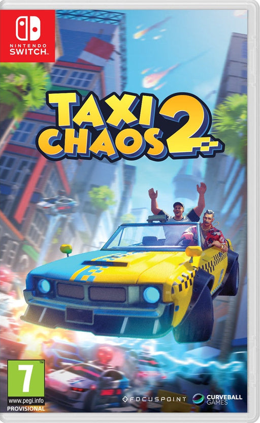 Taxi Chaos 2 Nintendo Switch játék doboza