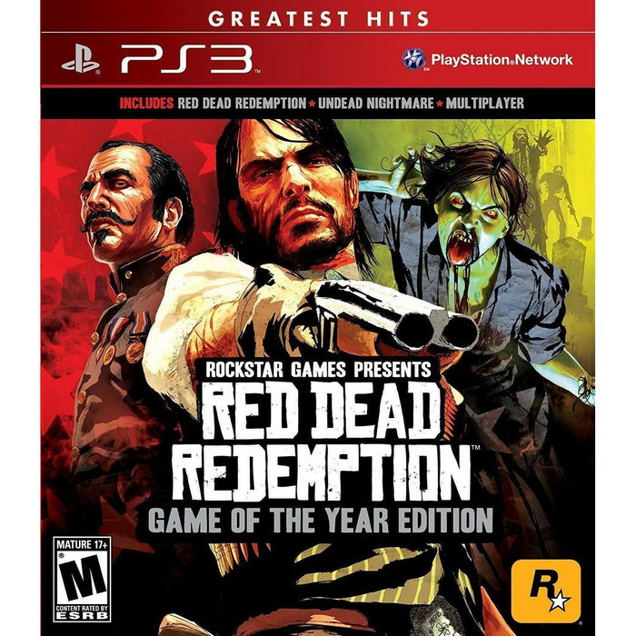 Red Dead Redemption Game of the Year Edition PlayStation 3 borító
