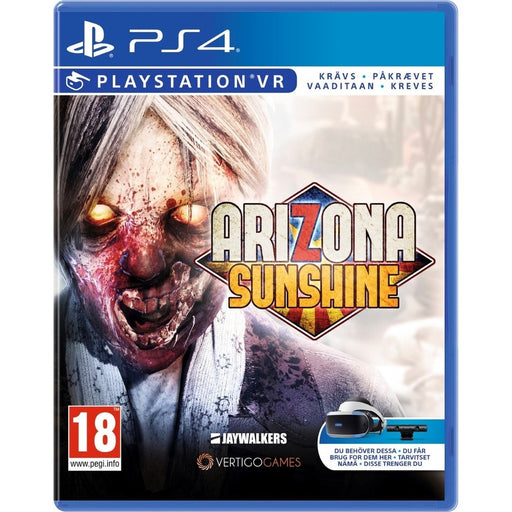 Arizona Sunshine PlayStation 4 PlayStation VR játék doboza
