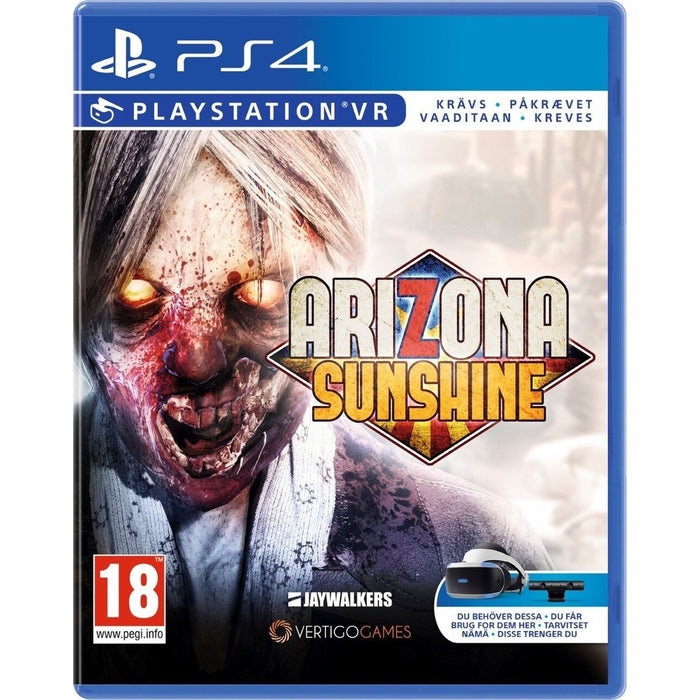 Arizona Sunshine PlayStation 4 PlayStation VR játék doboza