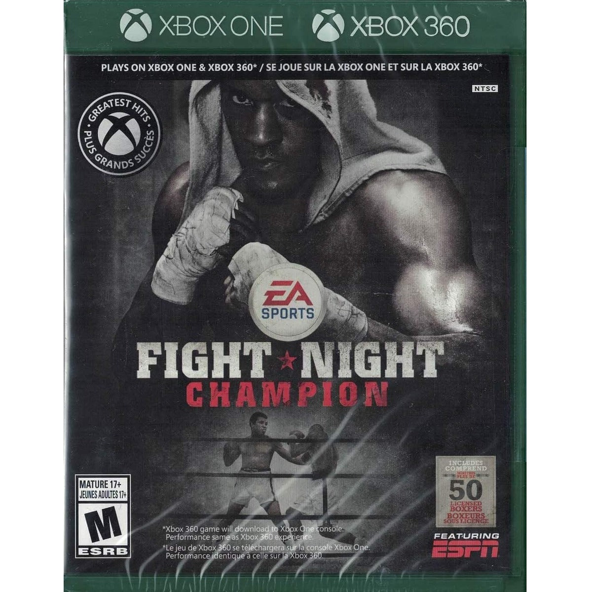 Fight Night Champion Greatest Hits Xbox 360 game box