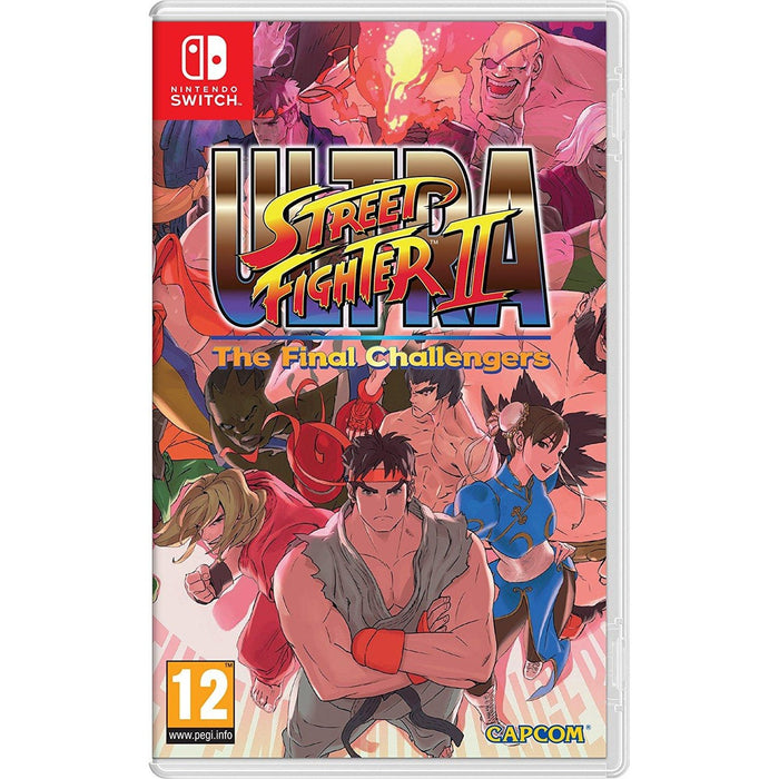 Ultra Street Fighter II: The Final Challengers Nintendo Switch játék doboza