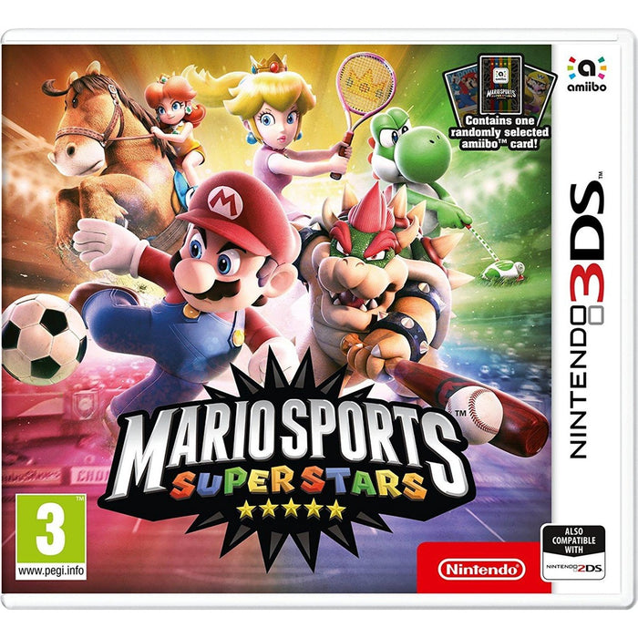 Mario Sports Superstars + Amiibo Card Nintendo 3DS doboz