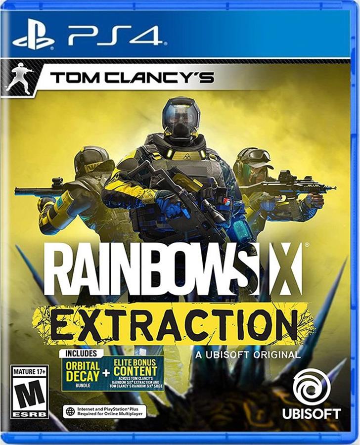 Tom Clancy's Rainbow Six: Extraction PlayStation 4 game box