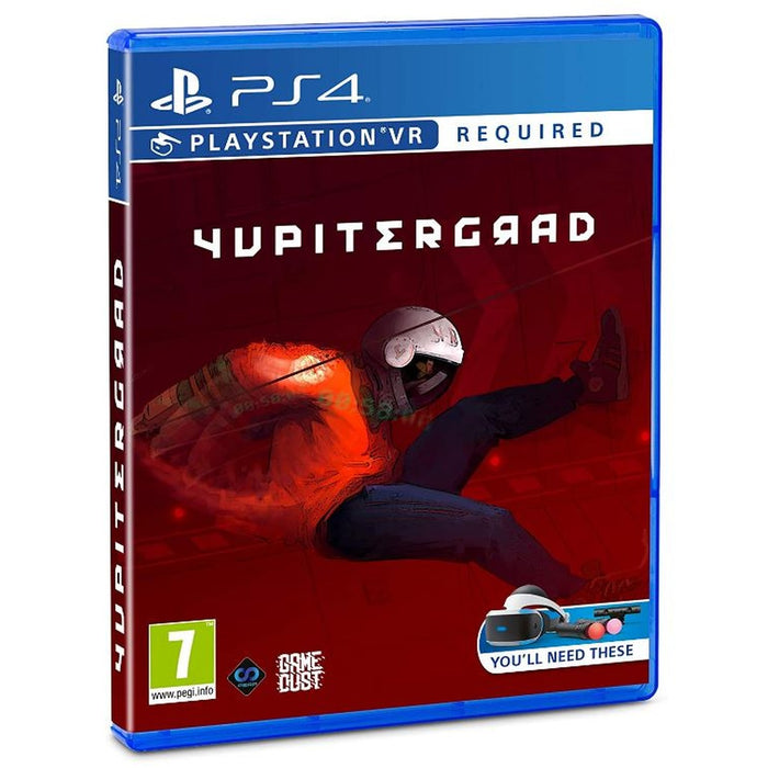Yupitergrad PS4 PSVR dobozos kiadás borítója – Perp Games