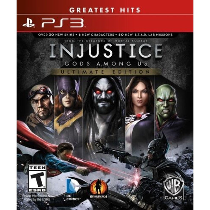 Injustice: Gods Among Us Ultimate Edition Greatest Hits PS3 borító