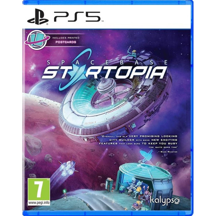 Spacebase Startopia PlayStation 5 borító
