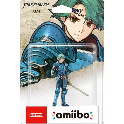 Nintendo Amiibo Alm Fire Emblem figure in retail packaging