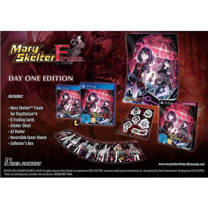 Mary Skelter: Finale Day One Edition PlayStation 4 játék borítója
