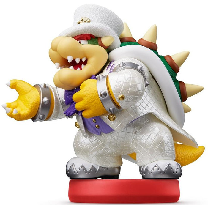 Nintendo Amiibo Bowser esküvői ruha Super Mario Odyssey figura dobozban