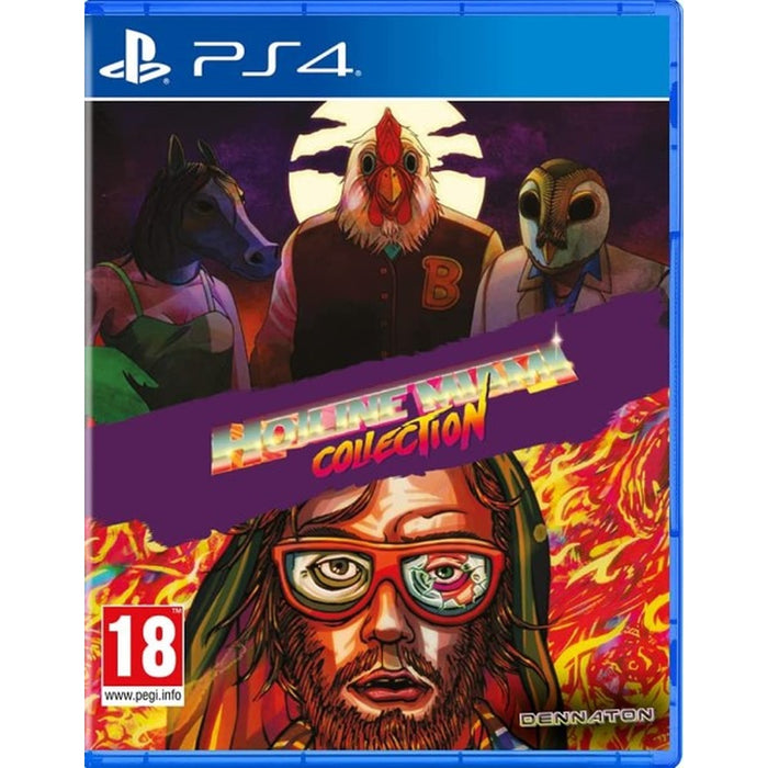 Hotline Miami Collection PlayStation 4 doboz borítója