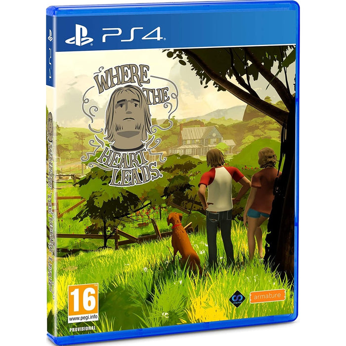 Where the Heart Leads PS4 fizikai kiadás borítója, Perp Games