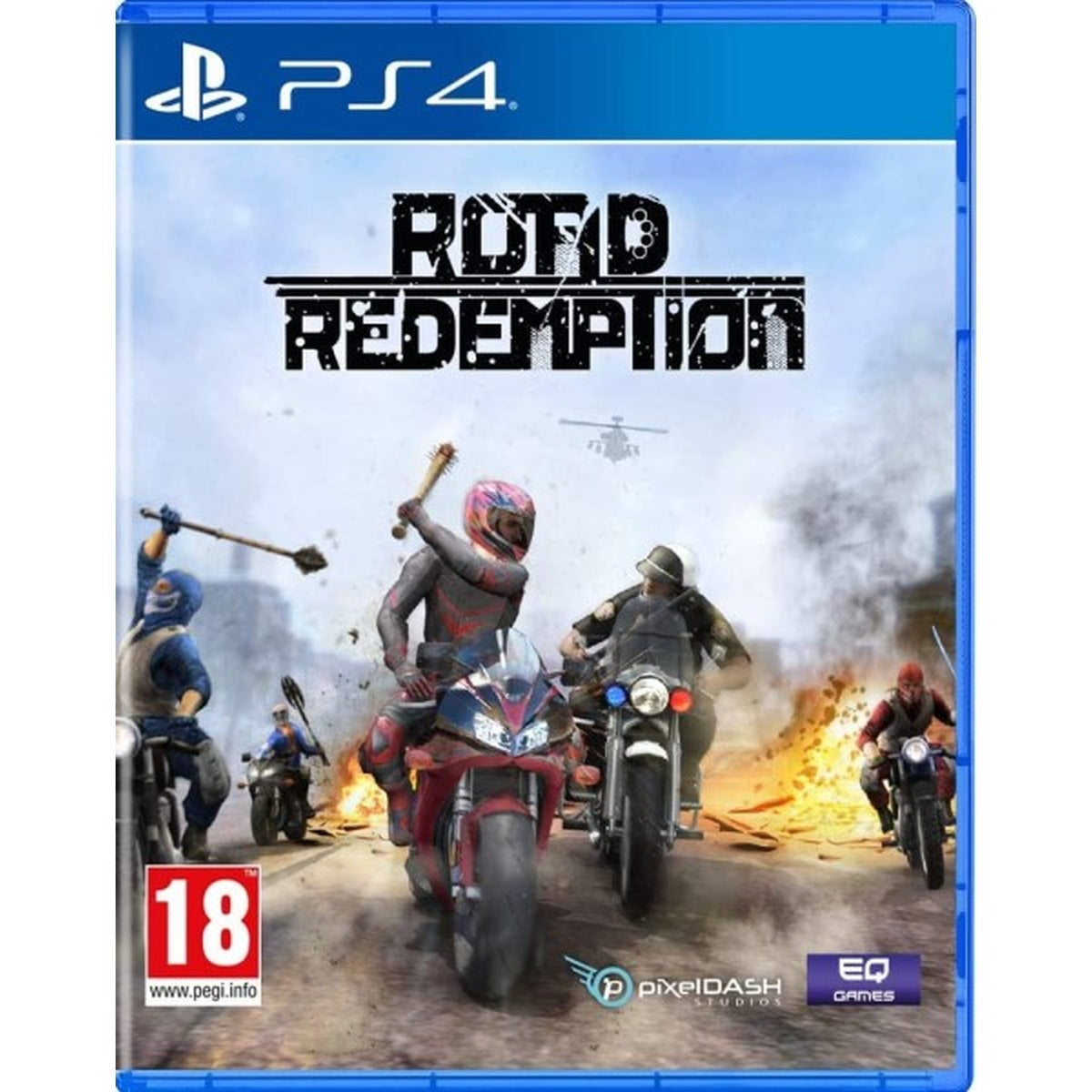 Road Redemption PlayStation 4 játék doboza