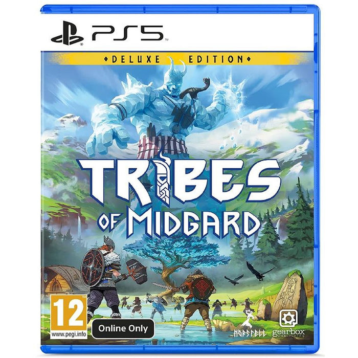 Tribes of Midgard Deluxe Edition PlayStation 5 játék doboza