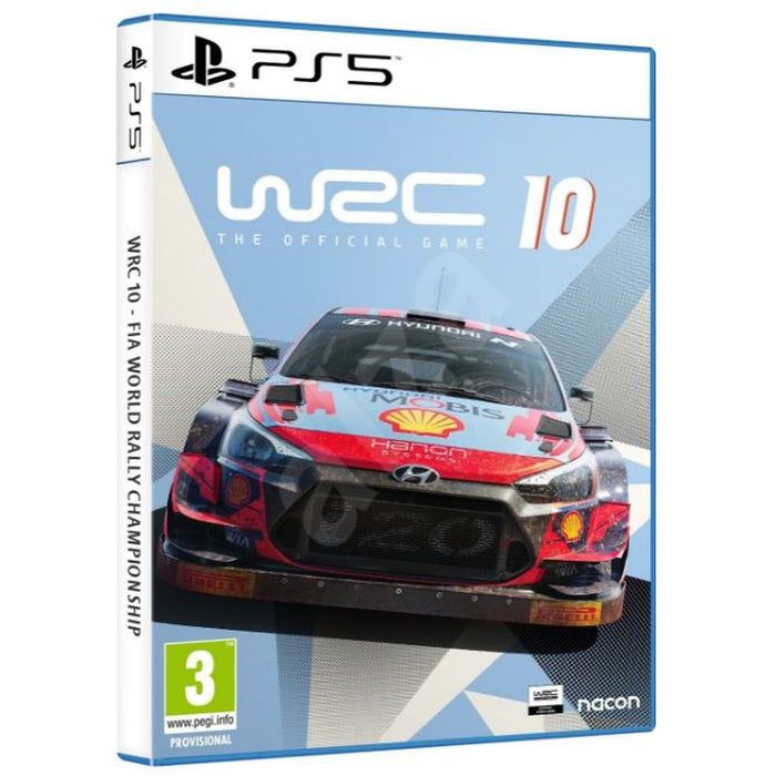 WRC 10 FIA World Rally Championship PlayStation 5 játék doboza