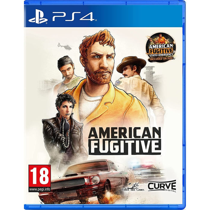 American Fugitive: State of Emergency PlayStation 4 játék doboza