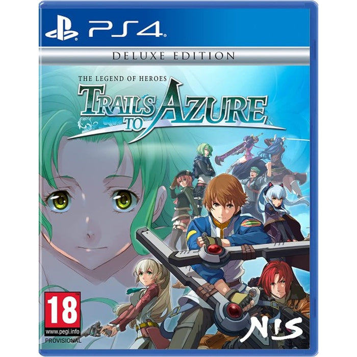 The Legend of Heroes: Trails to Azure Deluxe Edition PlayStation 4 dobozborító