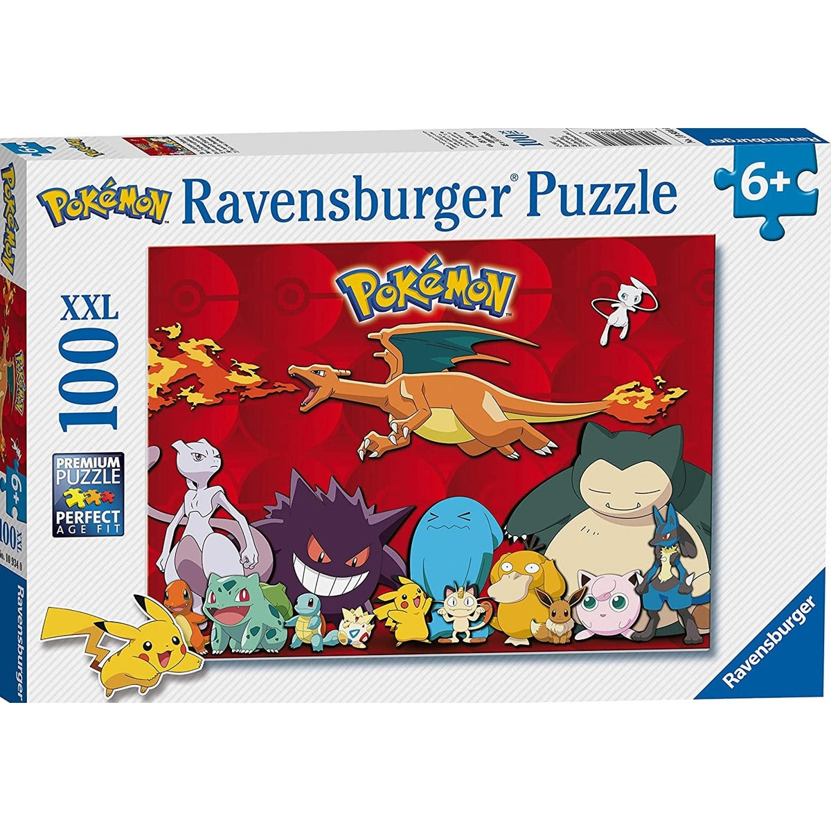 Ravensburger Pokémon XXL 100-piece jigsaw puzzle box