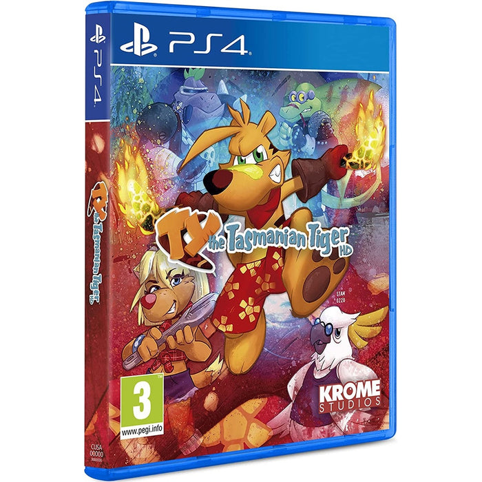 TY the Tasmanian Tiger HD PlayStation 4 doboz
