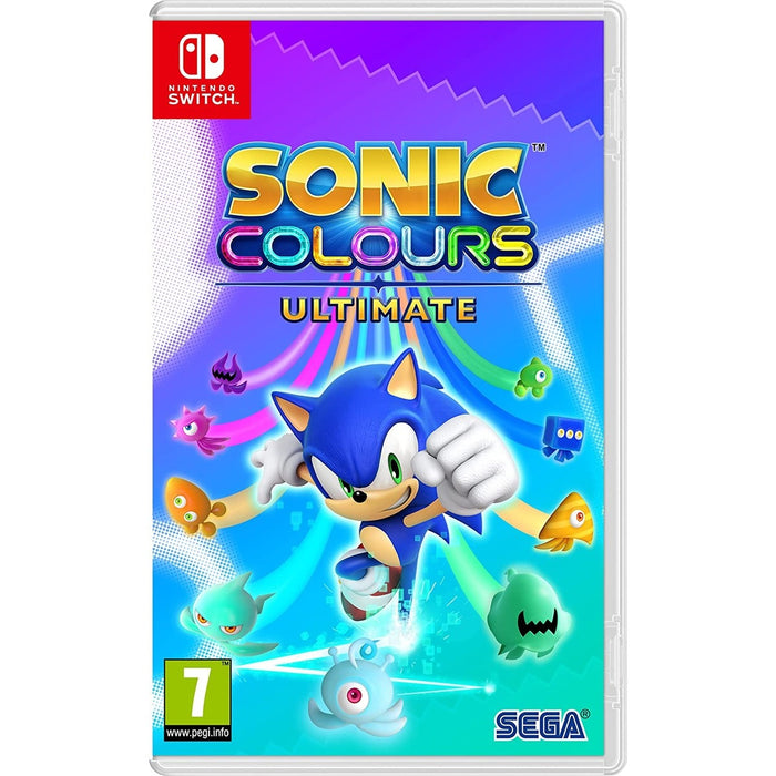 Sonic Colours: Ultimate Nintendo Switch játék doboza