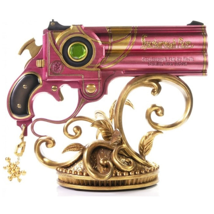 First4Figures Bayonetta Scarborough Fair Parsley zöld gyanta prop replika szobor arany talpazaton