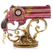 First4Figures Bayonetta Scarborough Fair Sage piros gyanta prop replika szobor arany talpazattal