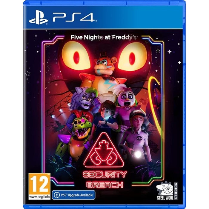 Five Nights at Freddy's: Security Breach PlayStation 4 játék doboza