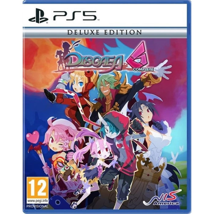 Disgaea 6 Complete Deluxe Edition PlayStation 5 borító