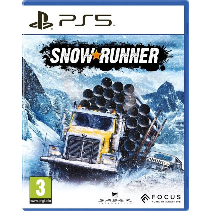 SnowRunner PlayStation 5 játék doboza