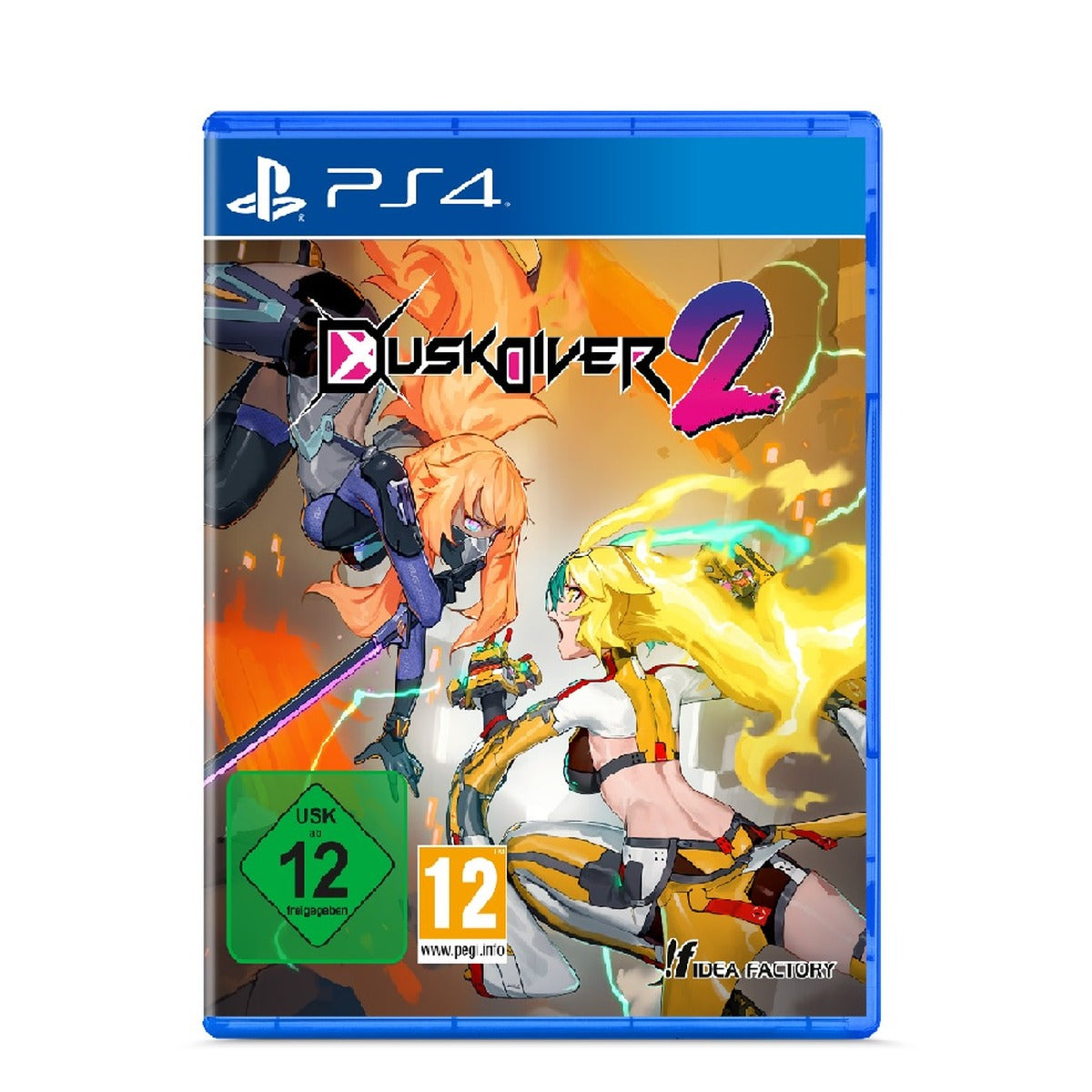 Dusk Diver 2 Standard Edition PlayStation 4 game box art