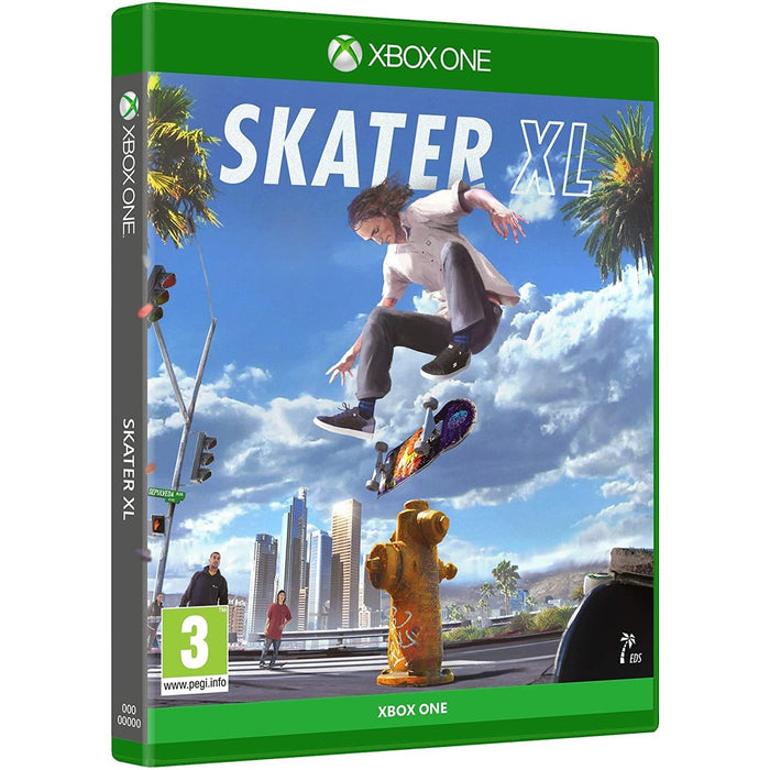 Skater XL Xbox One játék doboza – spanyol/olasz kiadás