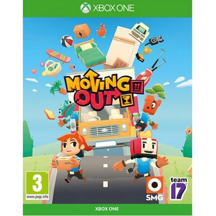 Moving Out Xbox One játék doboza – olasz borítós kiadás