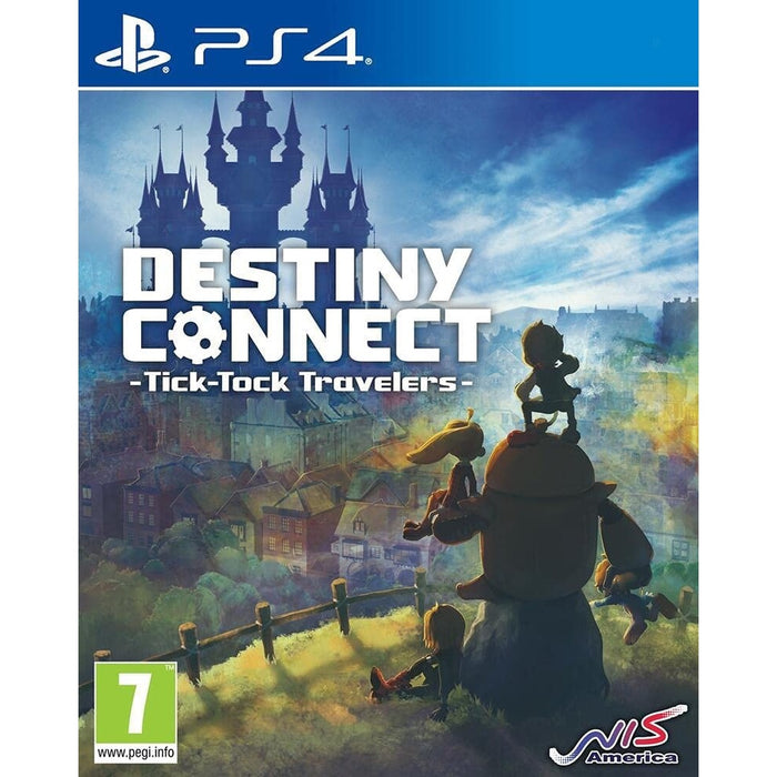 Destiny Connect: Tick-Tock Travelers PS4 játék francia borítóval