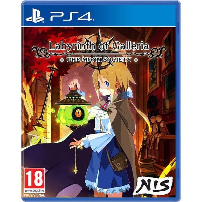 Labyrinth of Galleria: The Moon Society Standard Edition PS4 borító