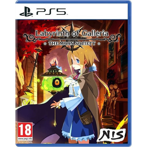 Labyrinth of Galleria: The Moon Society Standard Edition PS5 borító