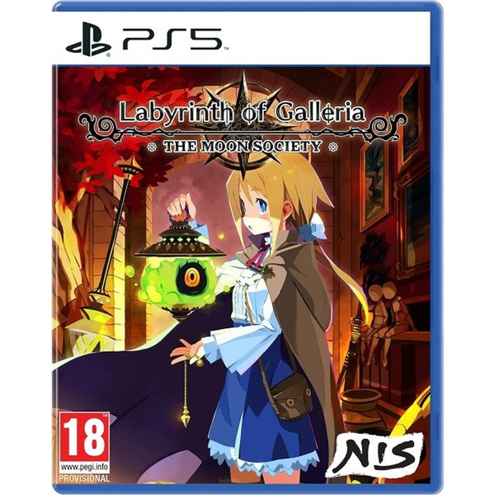 Labyrinth of Galleria: The Moon Society Standard Edition PS5 borító