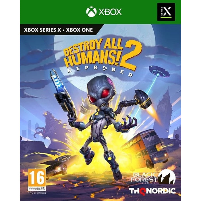 Destroy All Humans! 2: Reprobed Xbox Series X borító