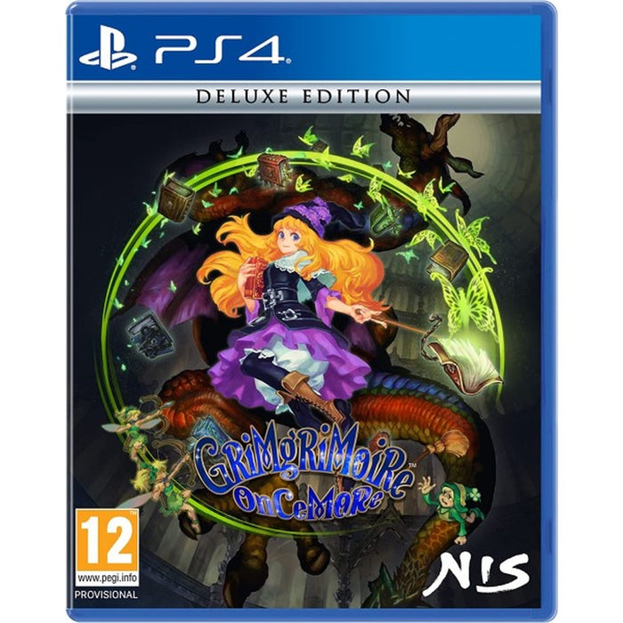 GrimGrimoire OnceMore Deluxe Edition PlayStation 4 doboz