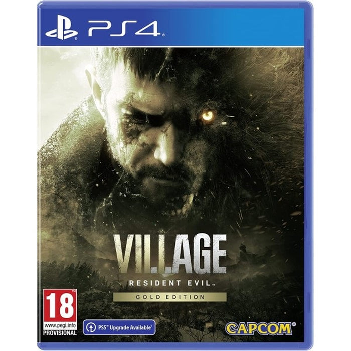 Resident Evil Village Gold Edition PlayStation 4 játék doboza