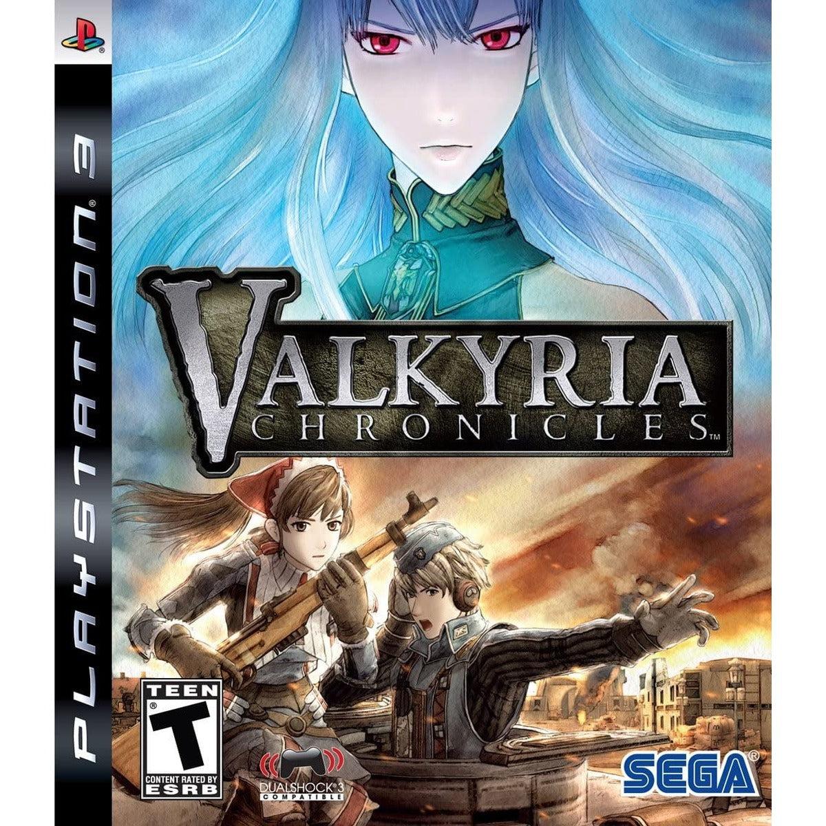 Valkyria Chronicles PlayStation 3 game box art