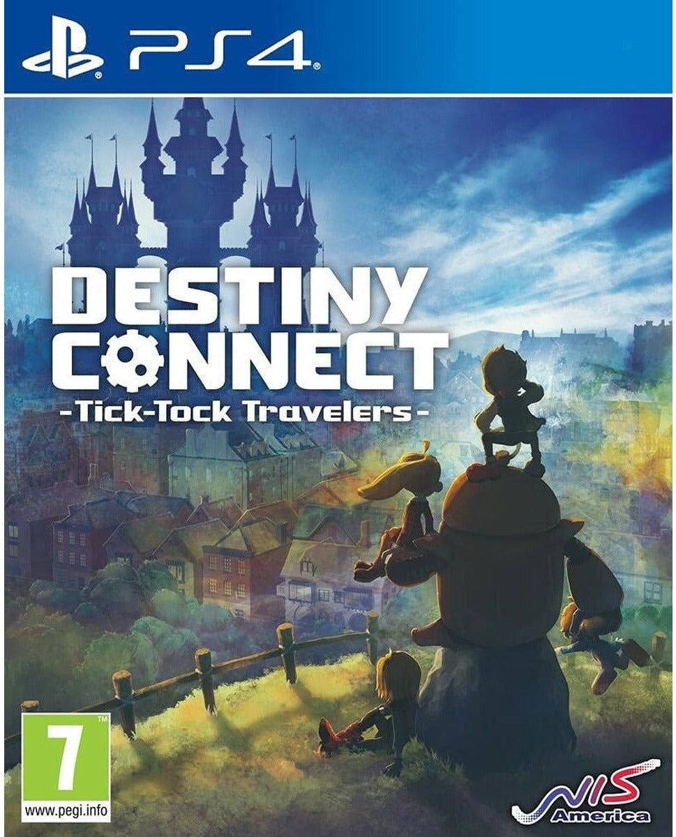 Destiny Connect: Tick-Tock Travelers PS4 box art (French box)