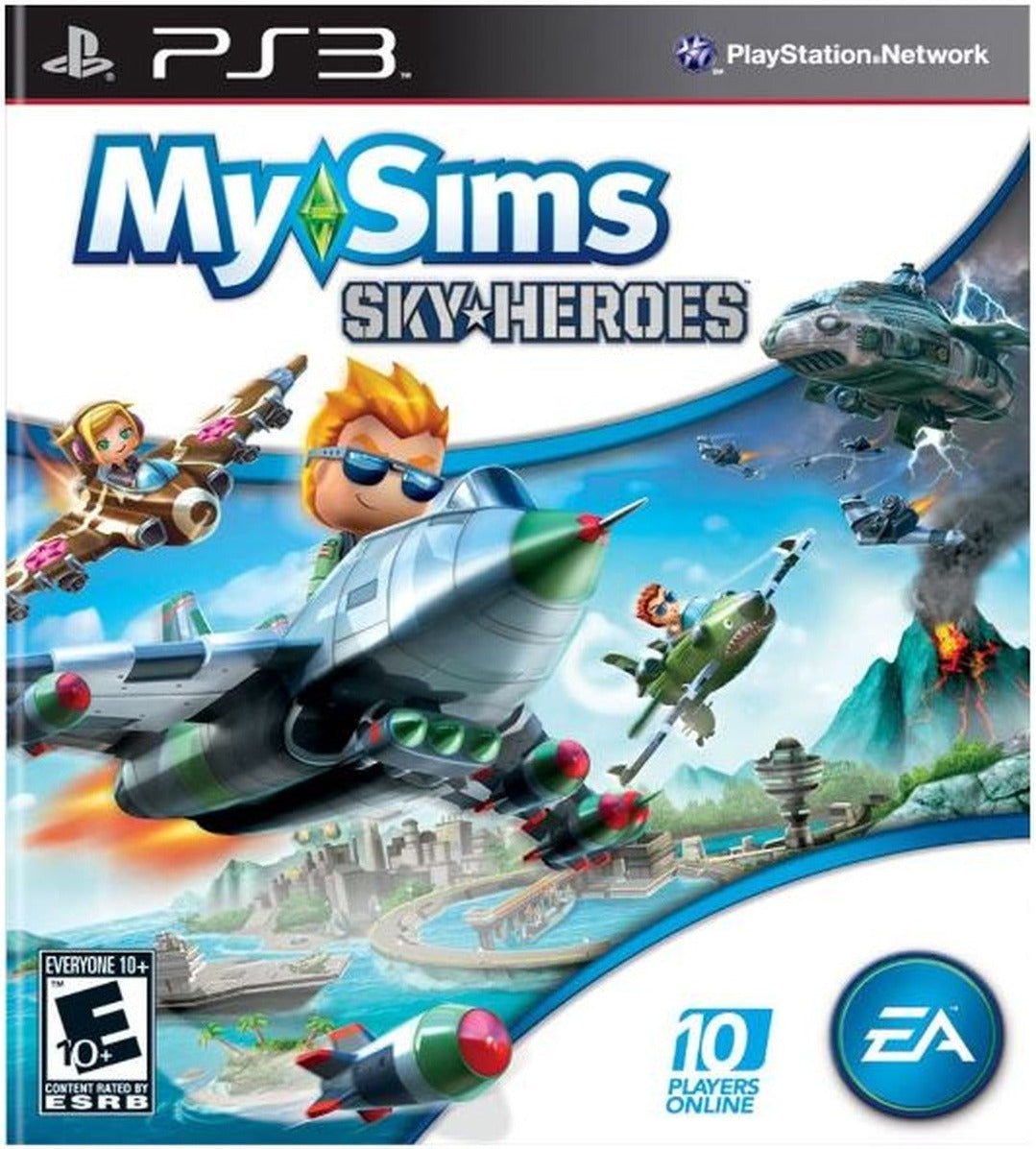 MySims SkyHeroes PlayStation 3 box art