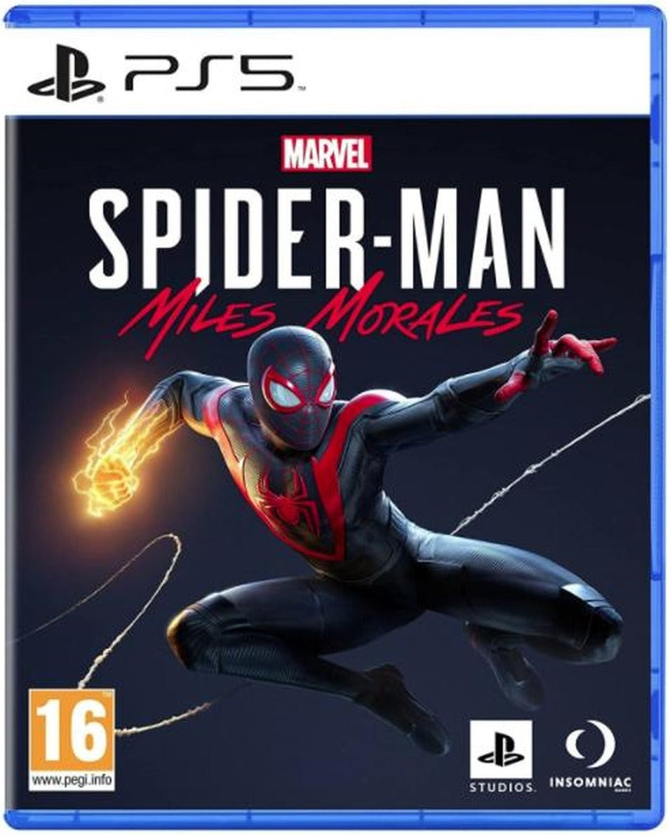 Marvel's Spider-Man: Miles Morales PlayStation 5 game box – English/Arabic edition