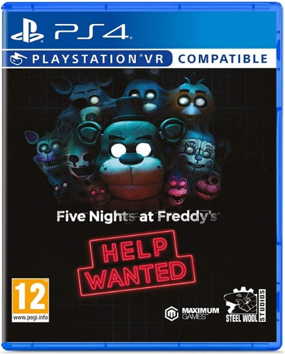 Five Nights at Freddy's: Help Wanted PlayStation 4 game box art