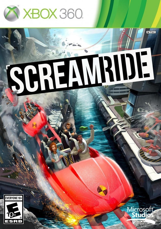 Screamride Xbox 360 game box art