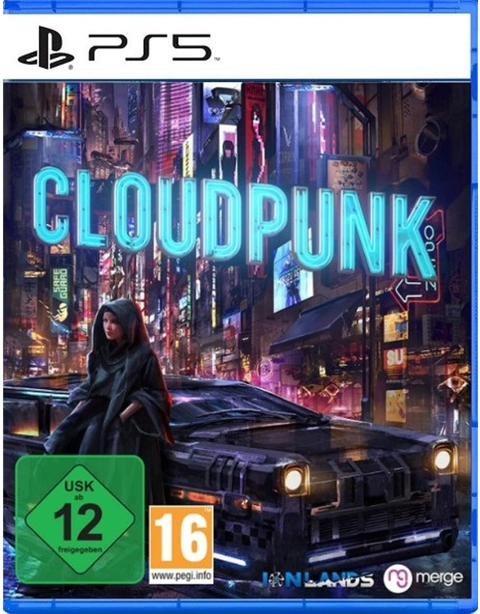 Cloudpunk PlayStation 5 game box art