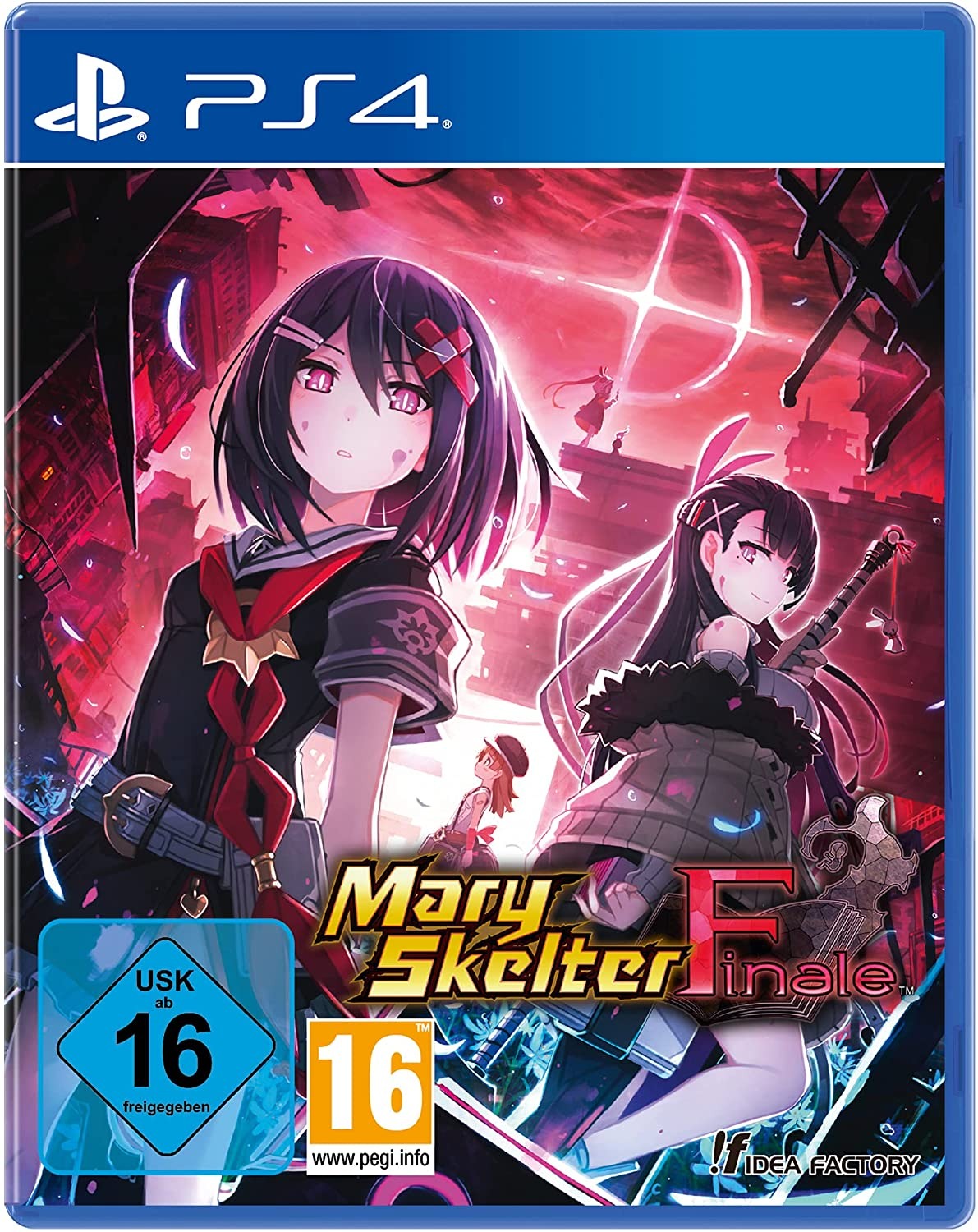 Mary Skelter: Finale Day One Edition PlayStation 4 game box art